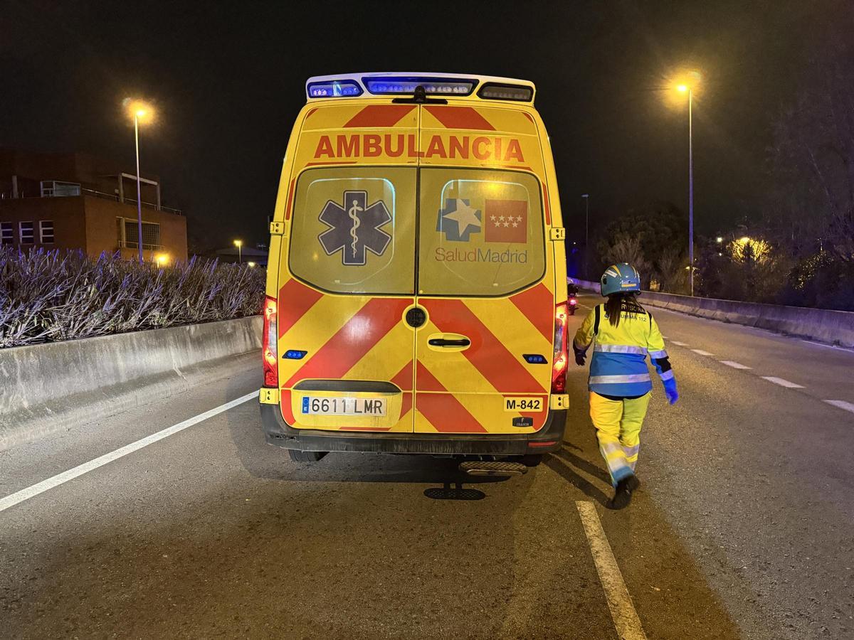 Ambulancia de la Comunidad de Madrid.