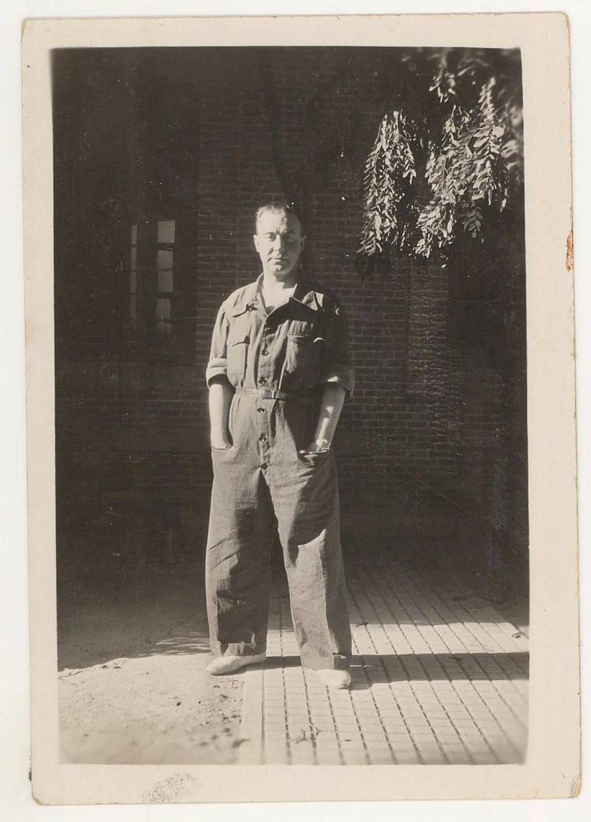 Antonio Vistarini, en Madrid en 1937.