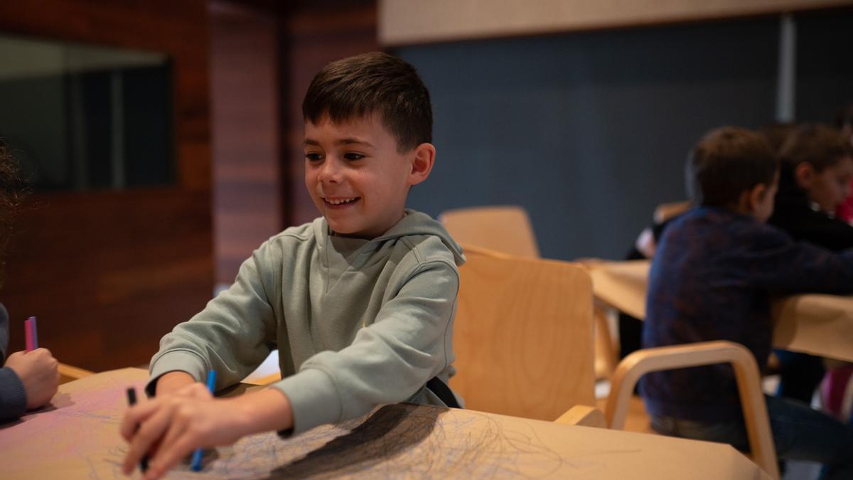 MUSEO ETNOGRÁFICO. TALLER DIDÁCTICO SOBRE ARTE CONTEMPORÁNEO, PARA ALUMNOS DEL COLEGIO RIOMANZANAS