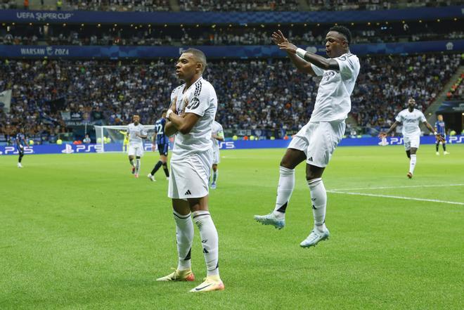 Final de la Supercopa de Europa de fútbol entre Real Madrid y Atalanta disputado en el Estadio Nacional de Polonia, en Varsovia.