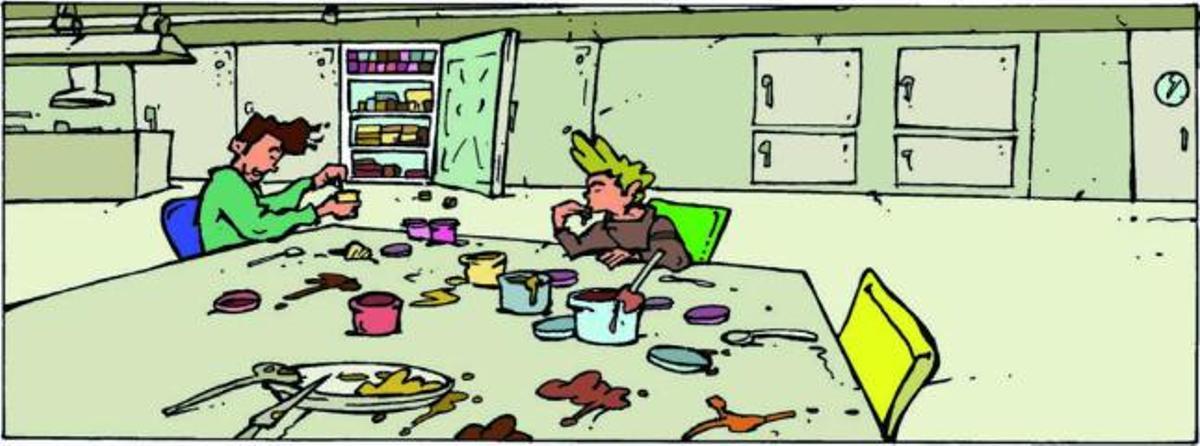 Ilustración de la obra de Pere Joan y Agustín Fernández Mallo. / alfaguara