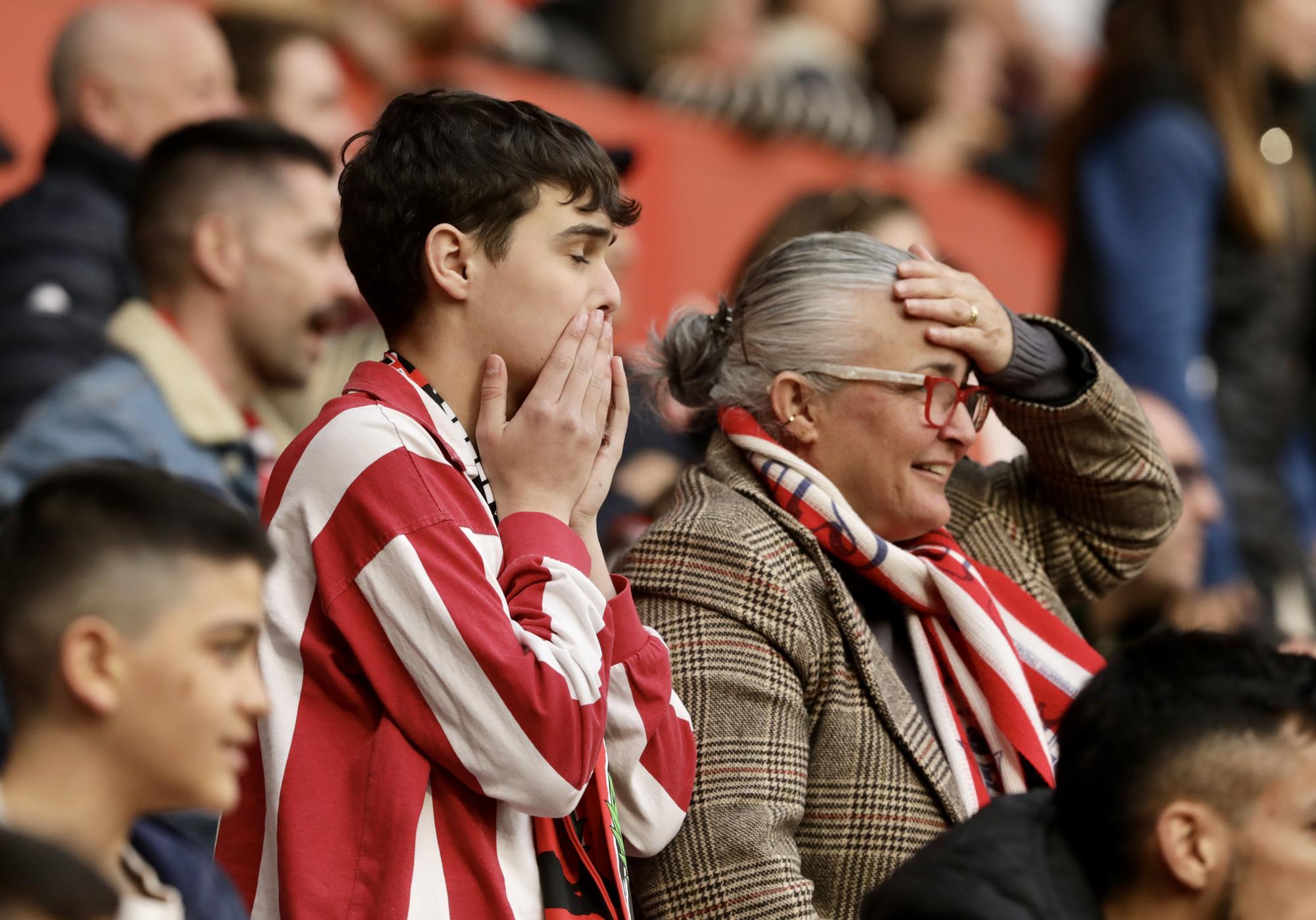 Así fue el encuentro entre el Sporting y el Granada