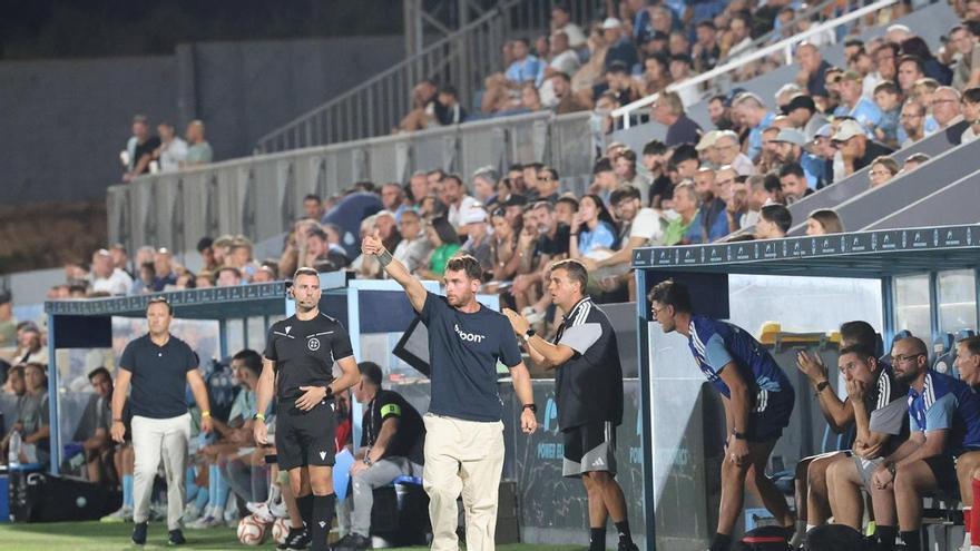 Ibai Gómez, tras el Ibiza-Real Zaragoza (0-2): "Se ha dado el partido que queríamos"