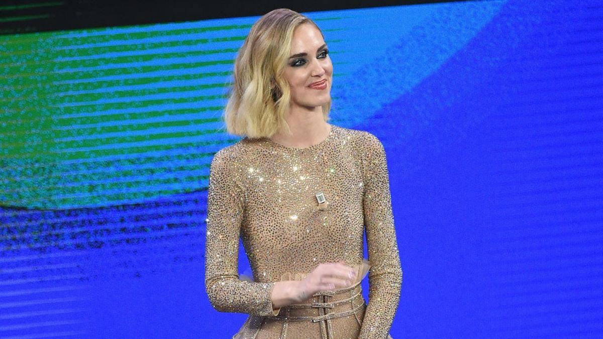 Chiara Ferragni en Sanremo