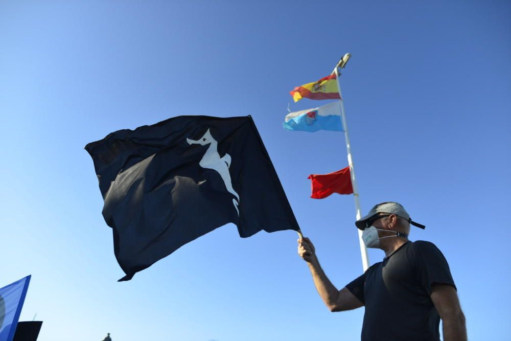 Manifestación contra el estado del Mar Menor