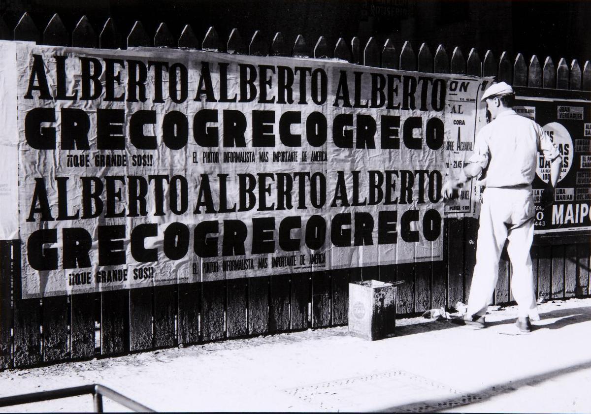 'Alberto Greco, ¡qué grande sos!' (1961).