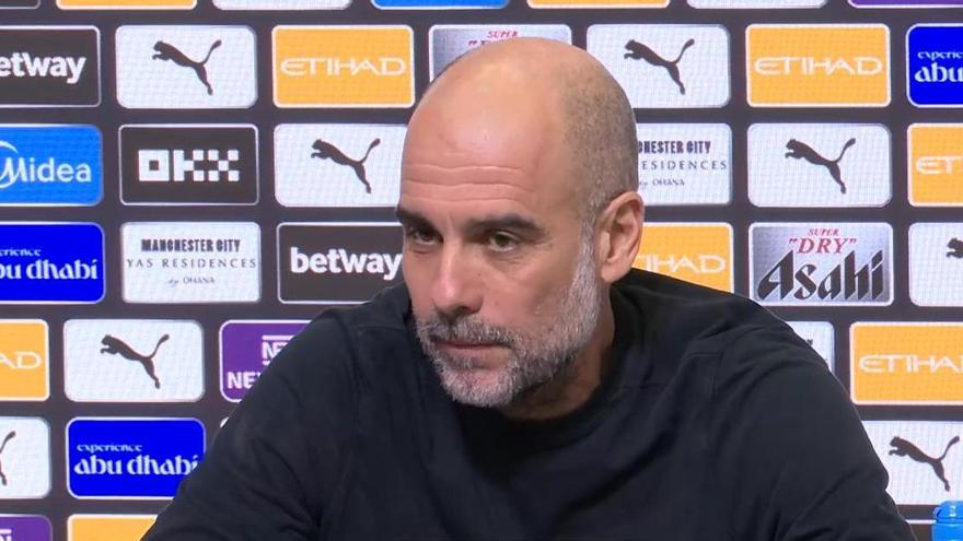 Guardiola habla sobre el genocidio en Palestina: "Cuando veo las imágenes, me duele de verdad"