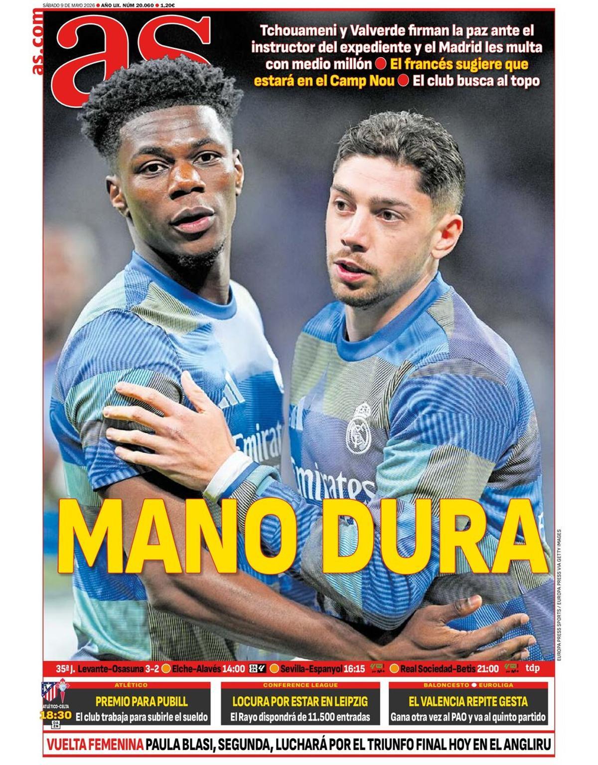 Las imágenes de las portadas de hoy