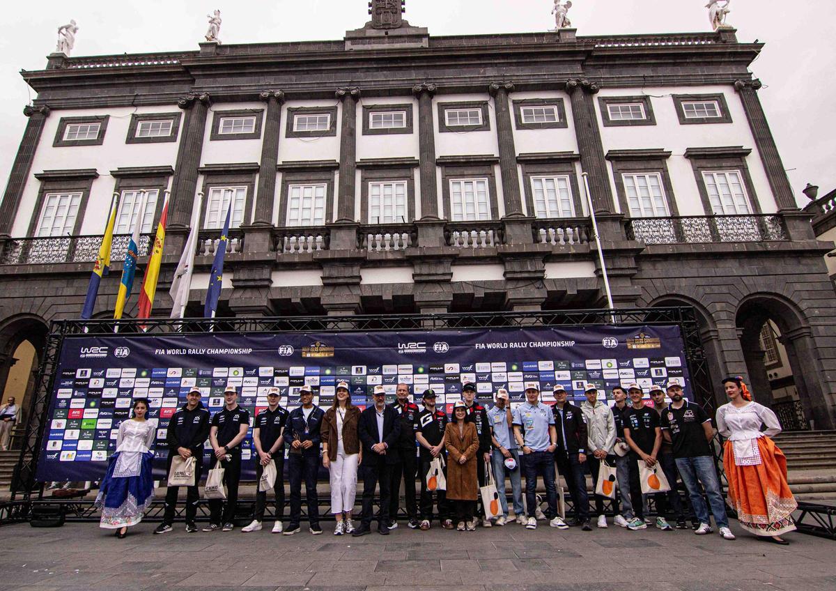 Santa Ana, salida Rally Islas Canarias