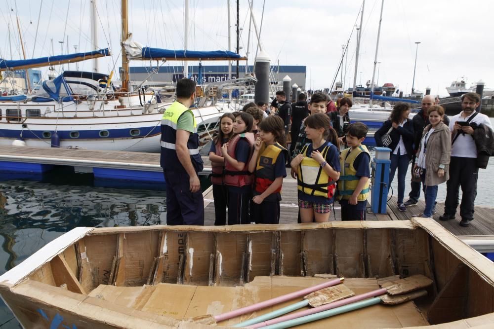 Proyecto escolar "Chalanas de Gijón"