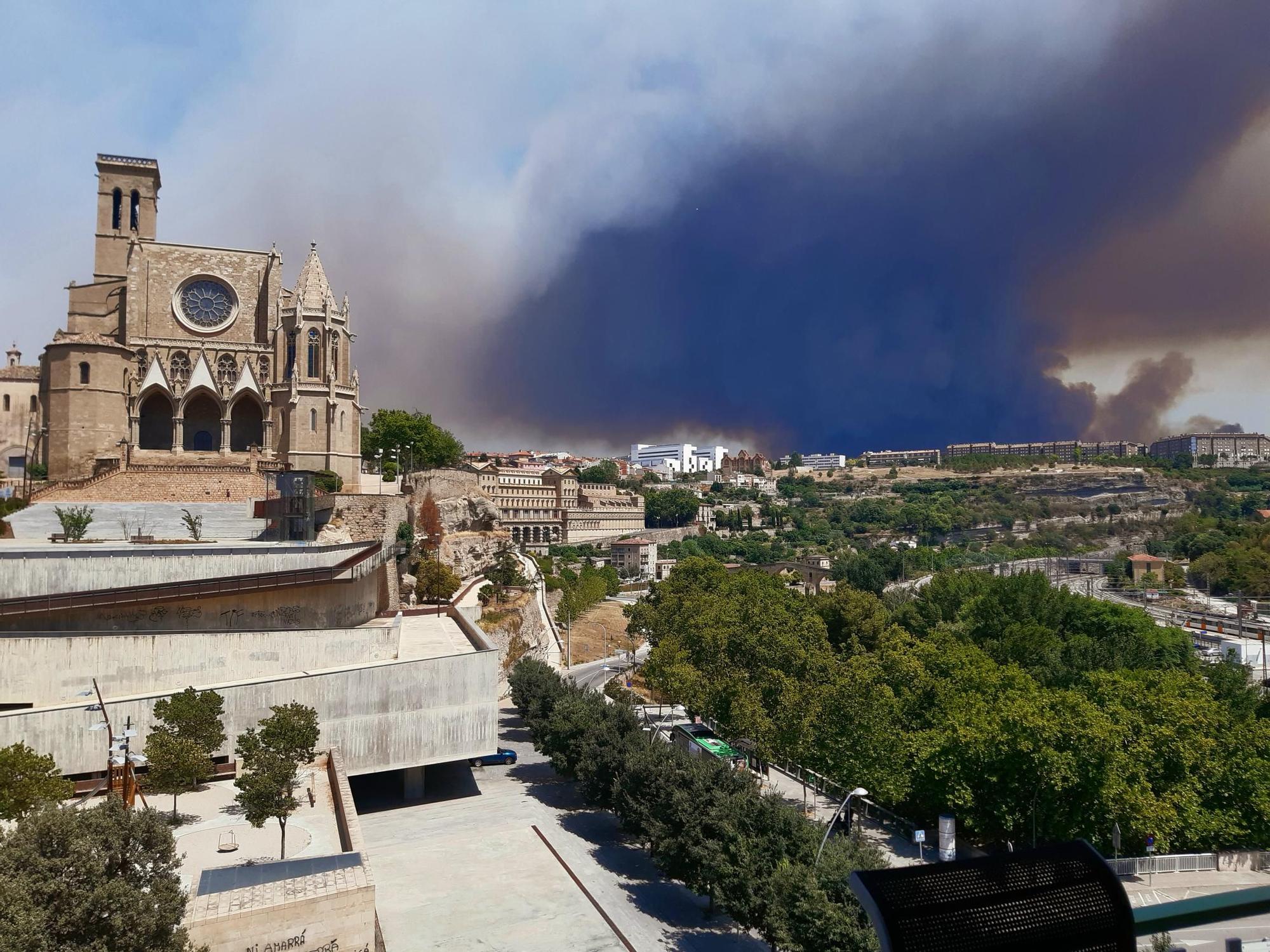 Incendi al Pont de Vilomara