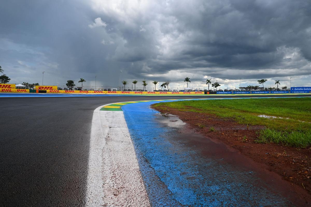 Track details, kurbs during the 2026 MotoGP Estrella Galicia 0,0 Grand Prix of Brazil, at the Autódromo Internacional de Goiânia – Ayrton Senna from March 20 to 22, Brazil - Photo Studio Milagro / DPPI AFP7 19/03/2026 ONLY FOR USE IN SPAIN