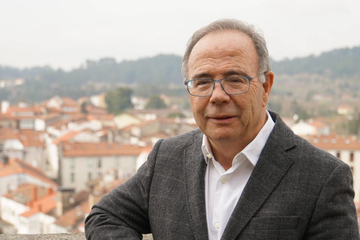 Xosé Sánchez Bugallo, alcalde de Santiago e candidato á reelección polo PSdeG