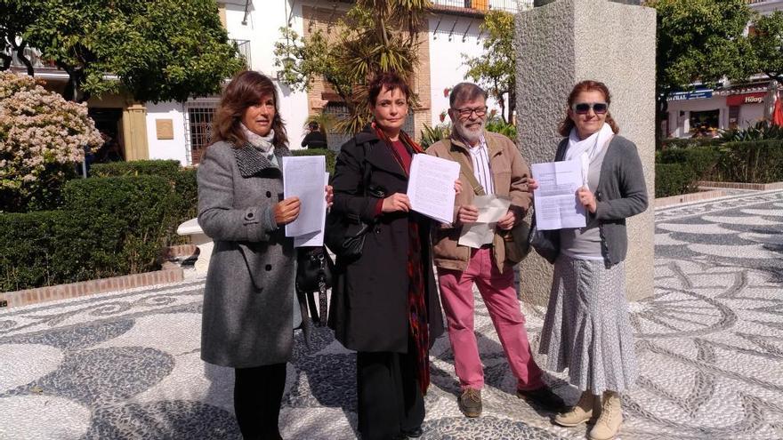 De izquierda a derecha,Carola Herrero, Cristina Falkenberg, Salvador Cano y Fabiola Mora .