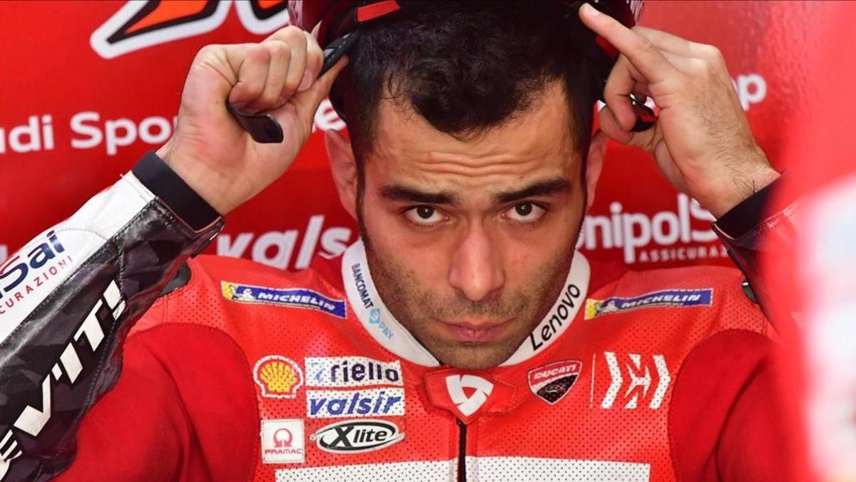 El italiano Danilo Petrucci puede acabar convirtiéndose en el piloto estrella de Ducati.
