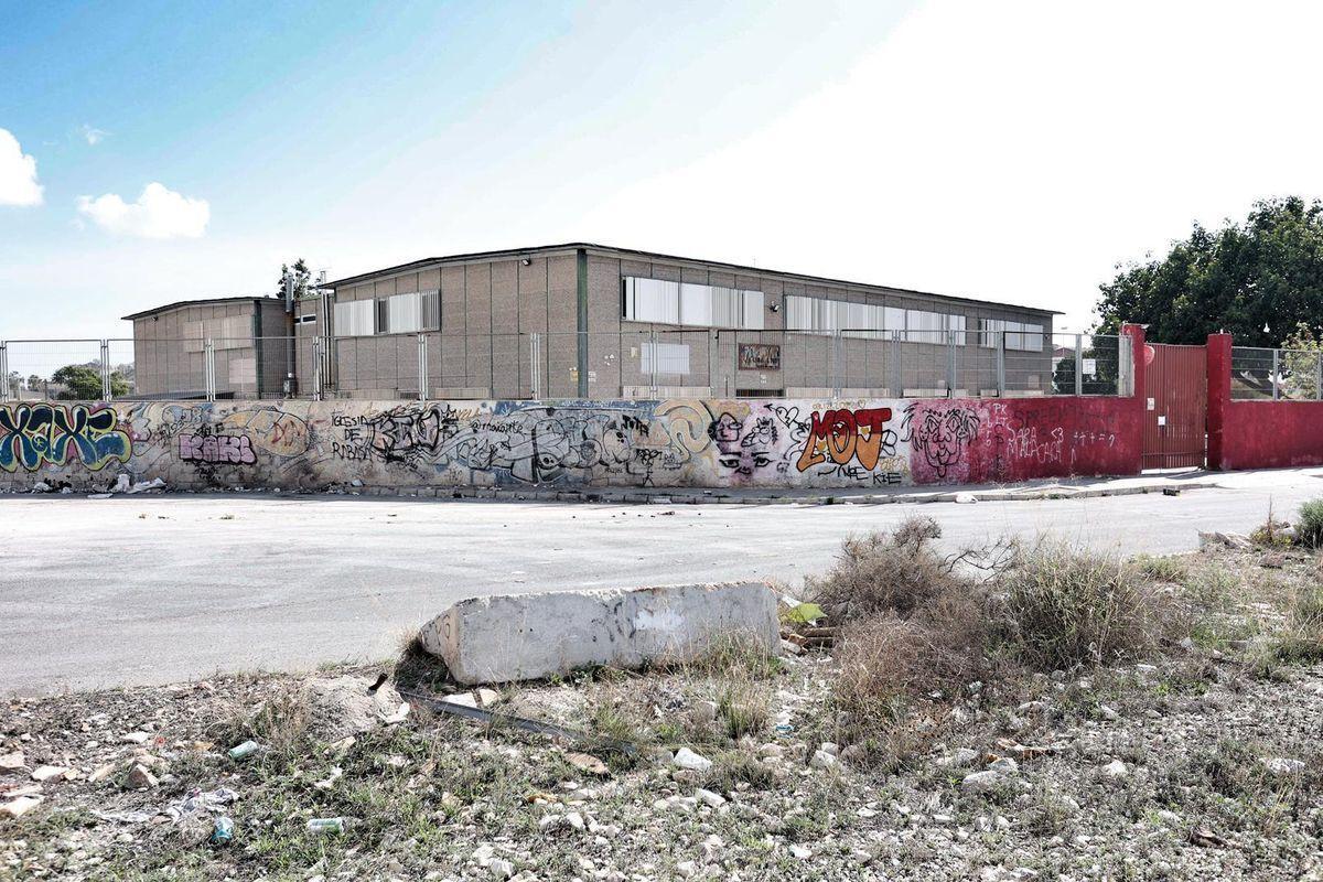 Los alrededores del centro educativo de Alicante que ha tenido que cerrar por una plaga de pulgas