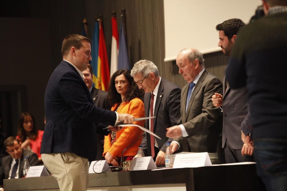 Entrega de diplomas de la Escuela Politécnica de Gijón.