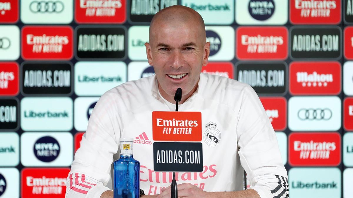 Zidane: "Sabéis el cariño que le tenemos aquí a Cristiano"