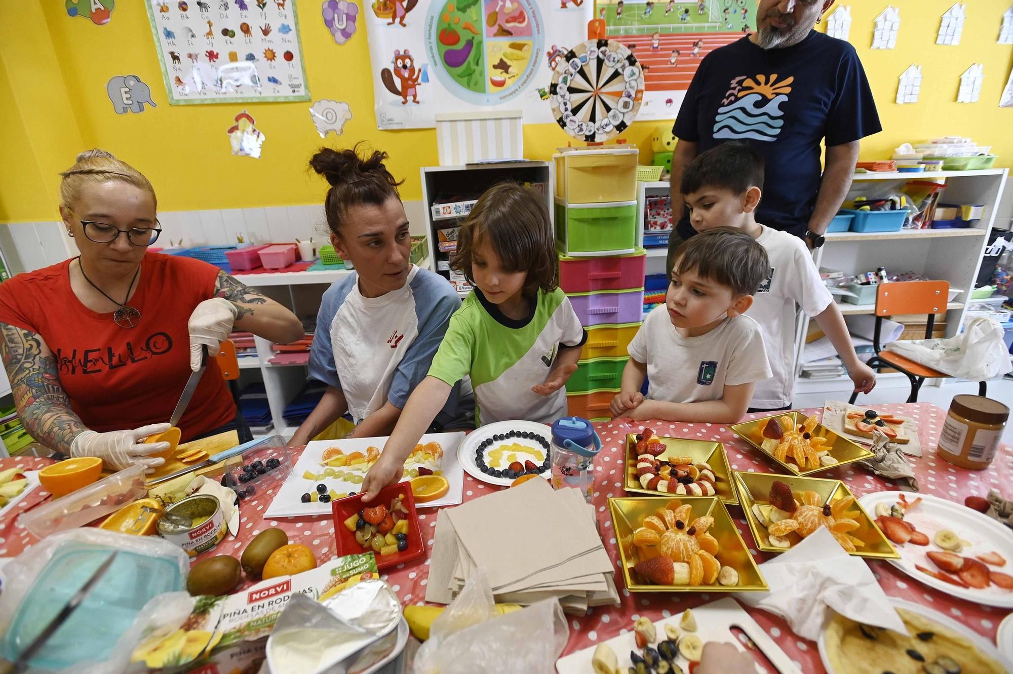 Aprender saboreando en el colegio María Inmaculada-Carmelitas de Vigo