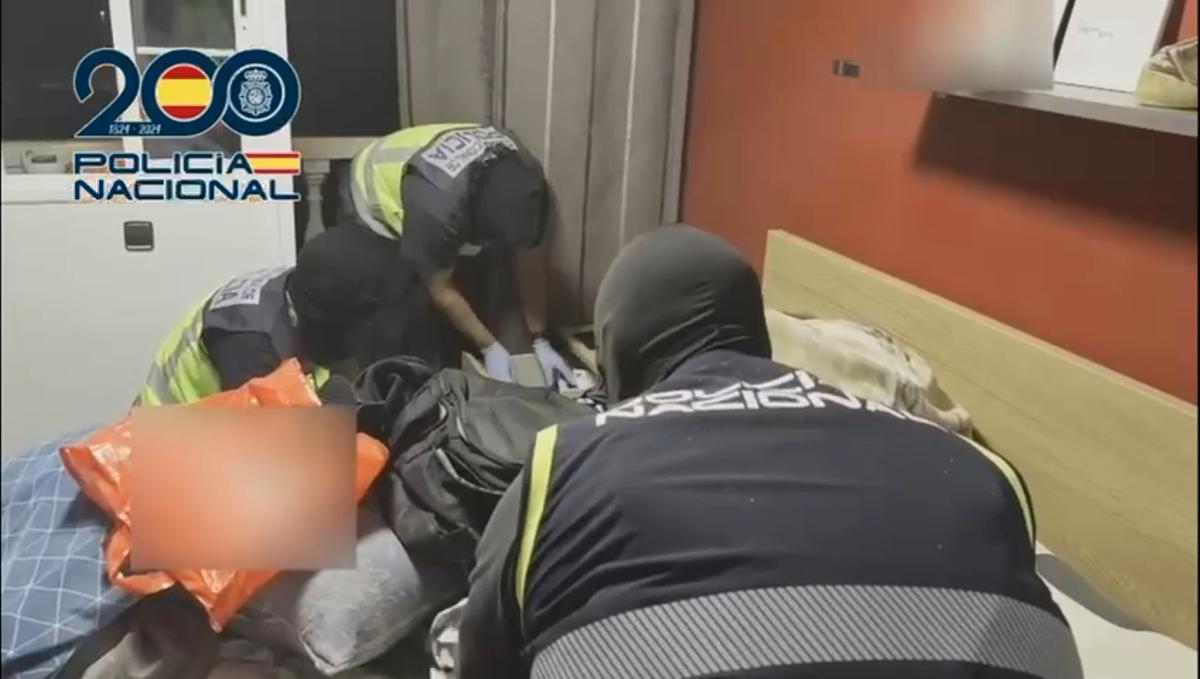 La Policía Nacional desarticula una organización criminal y detiene a 17 personas en una operación contra el tráfico de drogas