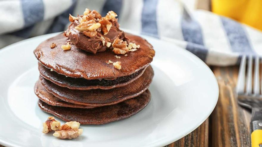 Tortitas de chocolate sanas, una receta fácil y rápida para hacer en 10 minutos