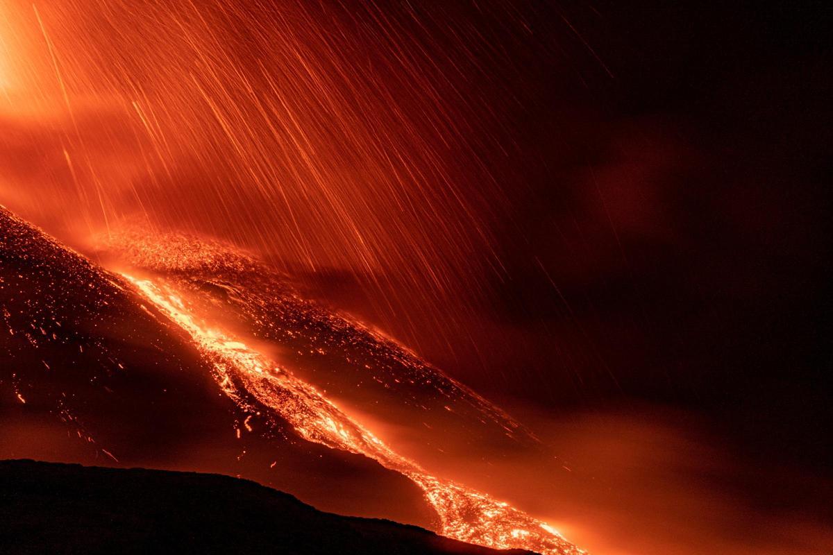 El volcán Etna entra de nuevo en erupción