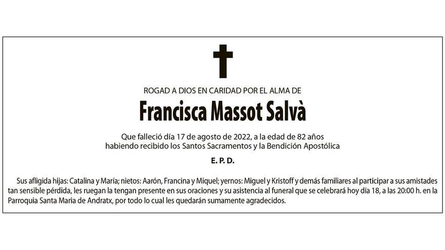Francisca Massot Salvà
