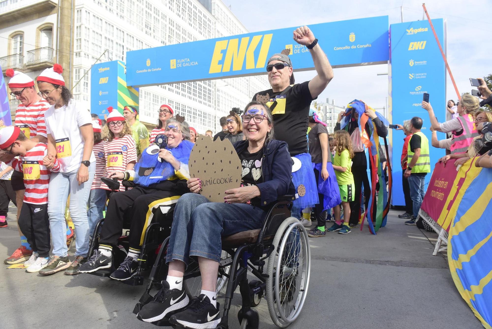 Carrera ENKI 2025 de A Coruña por la inclusión y la solidaridad