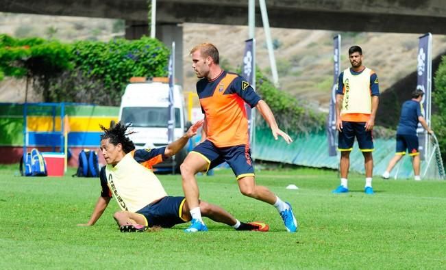 Entrenamienro de la UD Las Palmas previo a la ...