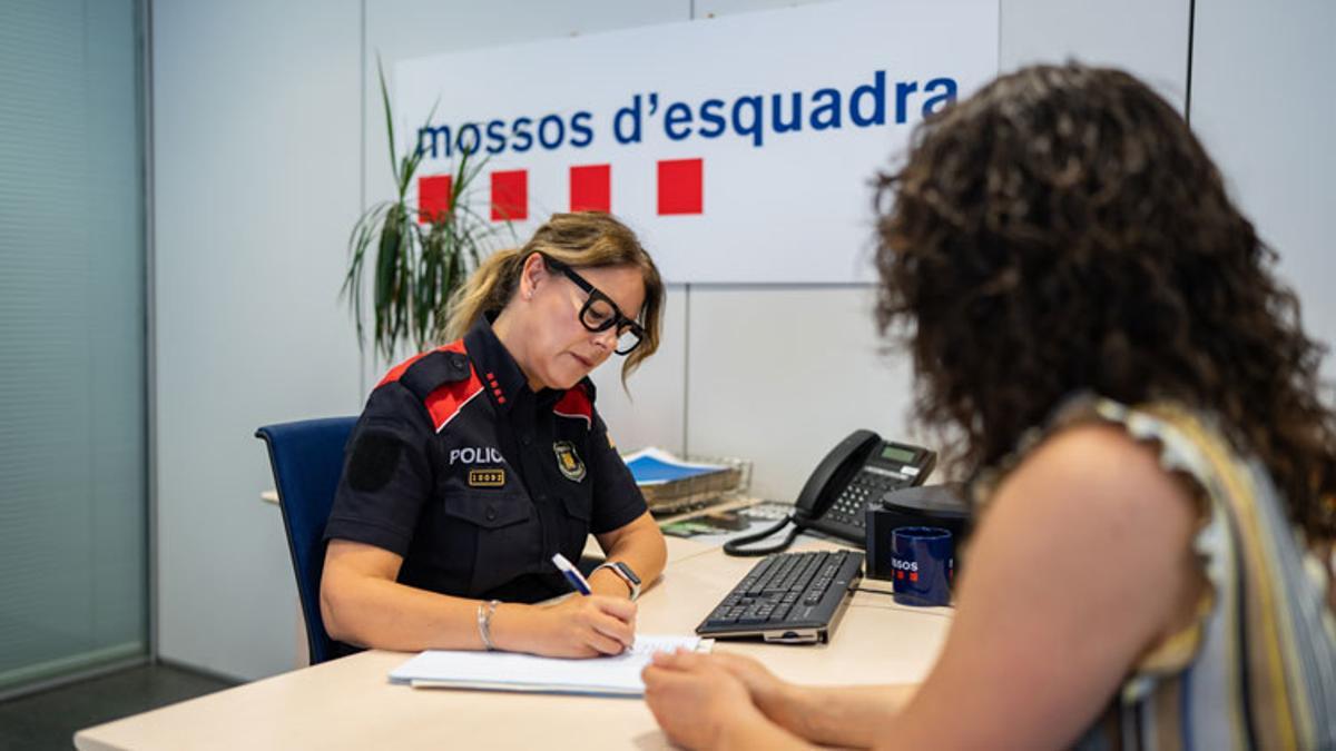 Servicio de atención a la víctima de los Mossos