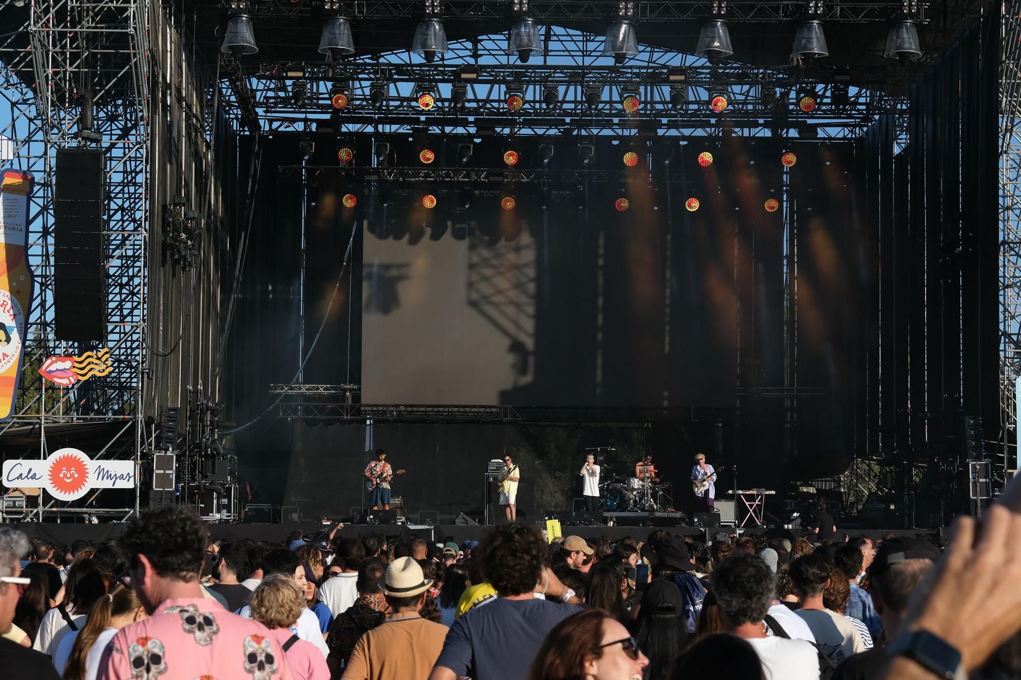 Primer día de conciertos en el Festival Cala Mijas 2023: Cupido.