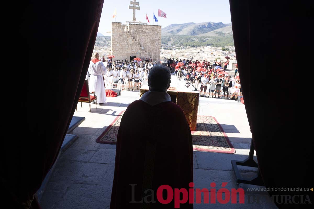 Peregrinación de alumnos de Religión de Secundaria y Bachillerato a Caravaca