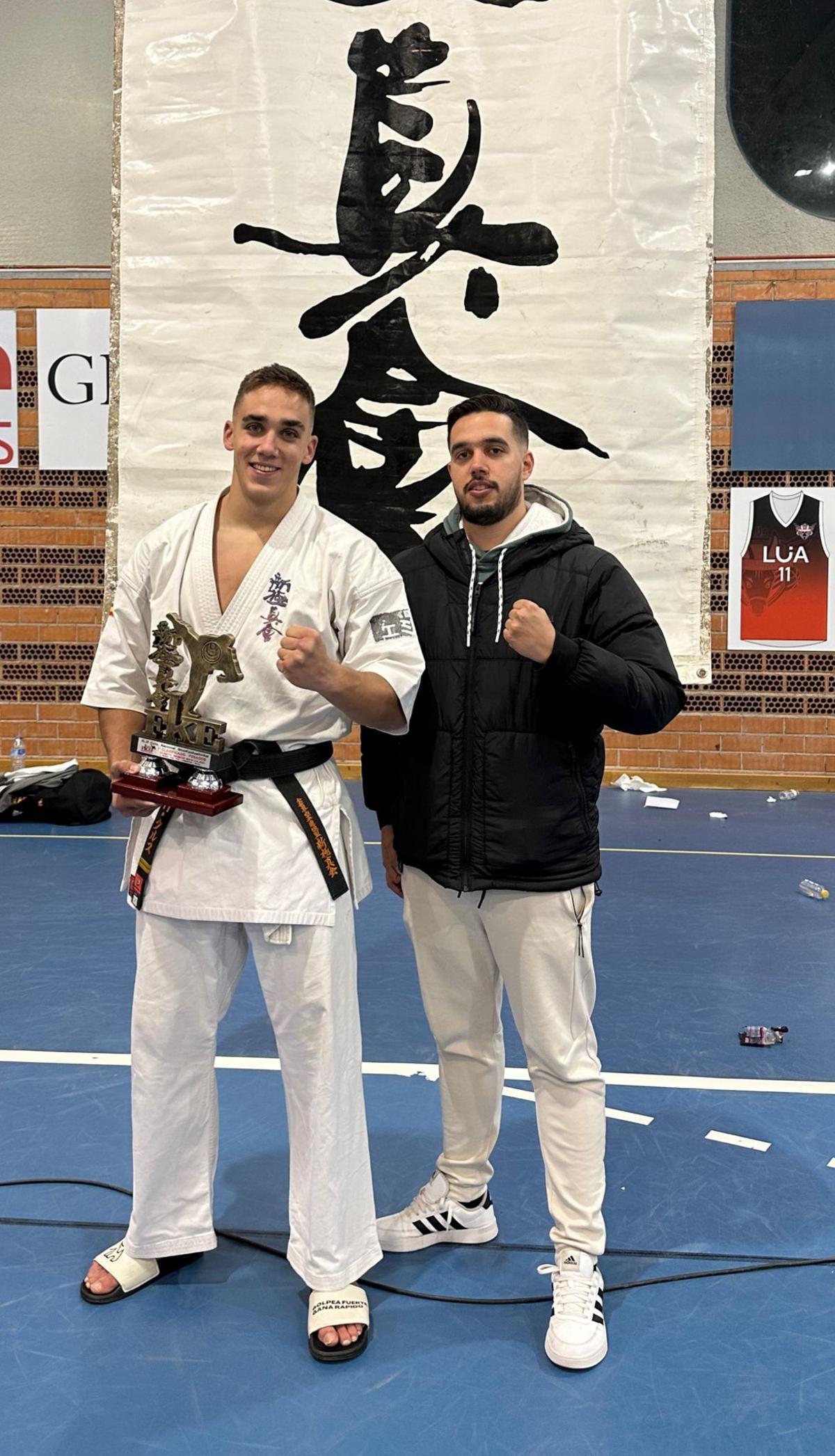 Hugo Cruz del Leo Fighters se convirtió en campeón de España