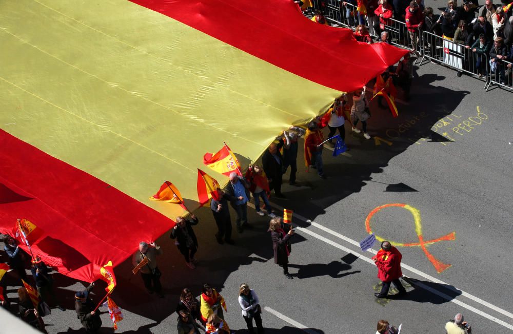 Manifestación de Sociedad Civil Catalana