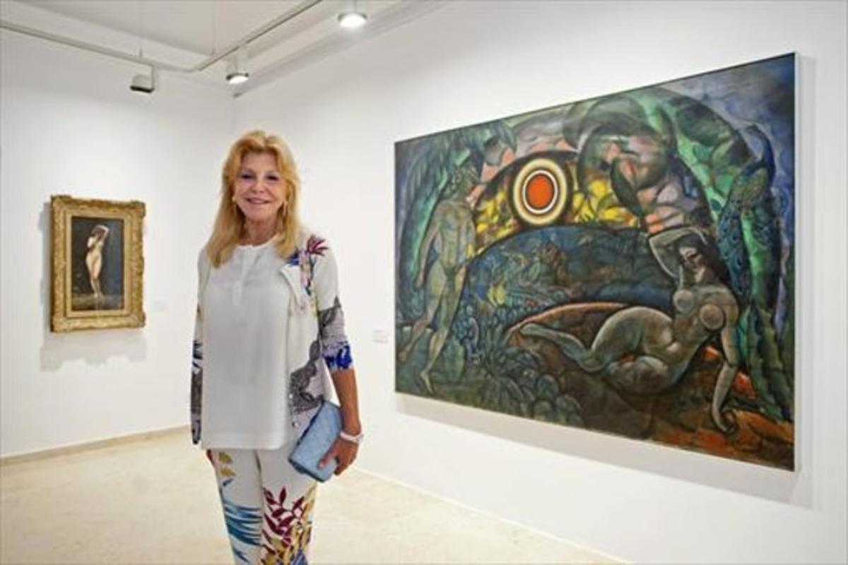 CARMEN THYSSEN INAUGURA MOSTRA  A SANT FELIU_MEDIA_2