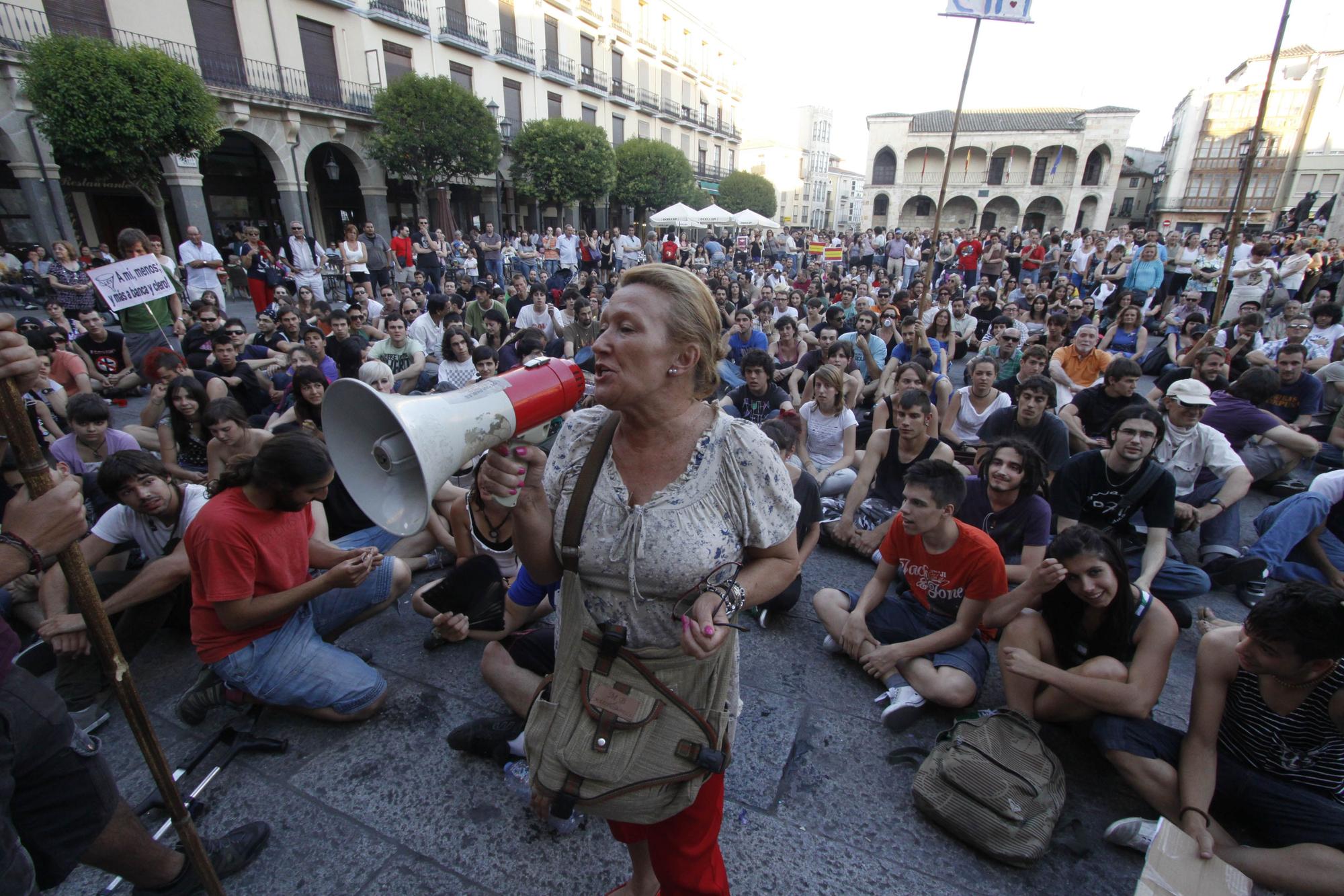 GALERÍA | El 15M en Zamora, en imágenes