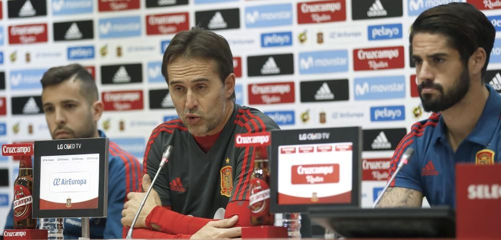 RUEDA DE PRENSA SELECCIÓN ESPAÑOLA