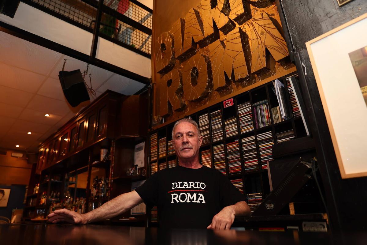 Luis Salgado en el Diario Roma. Luis Salgado en el Diario Roma.