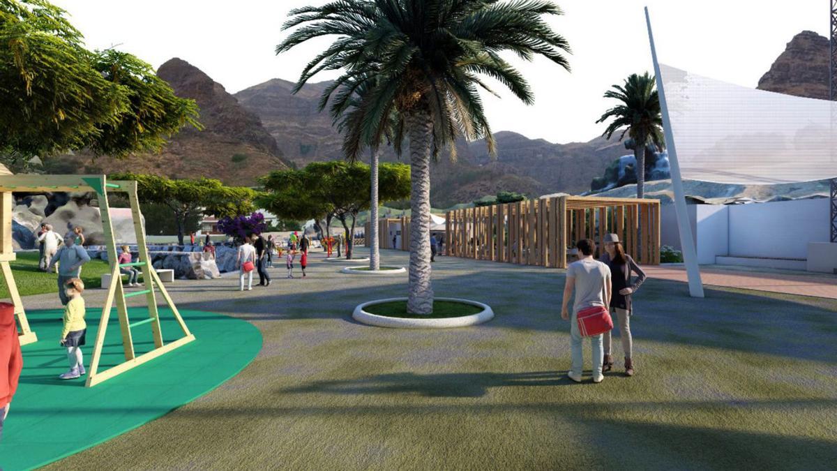 El parque dispondrá de zonas para caminar y un espacio exclusivo para los niños. | | LP/DLP