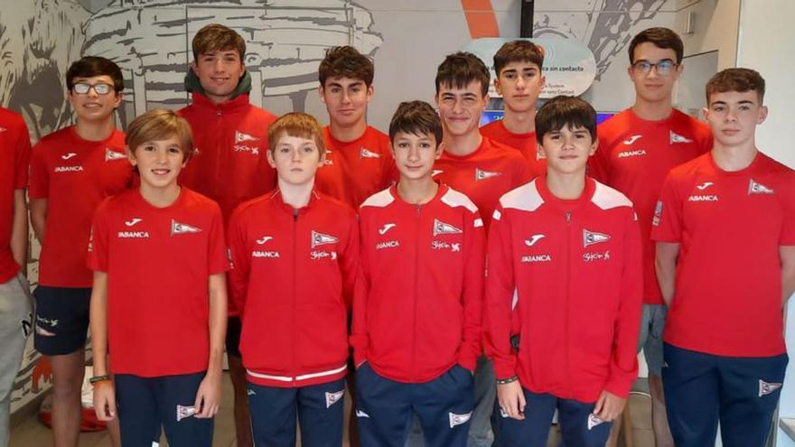 Representantes del Grupo Covadonga en el Campeonato de España de parkour. | RGCC