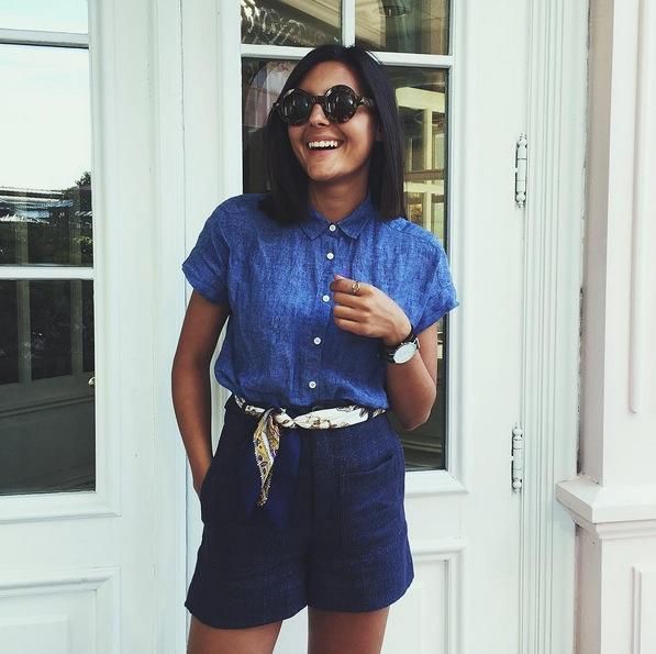 El 'total denim' de María Bernad