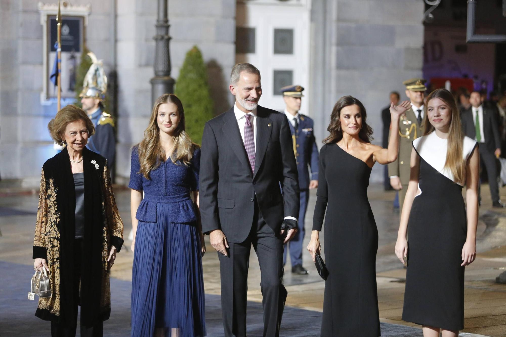 EN IMÁGENES: Así fue la alfombra azul de los Premios Princesa de Asturias 2023