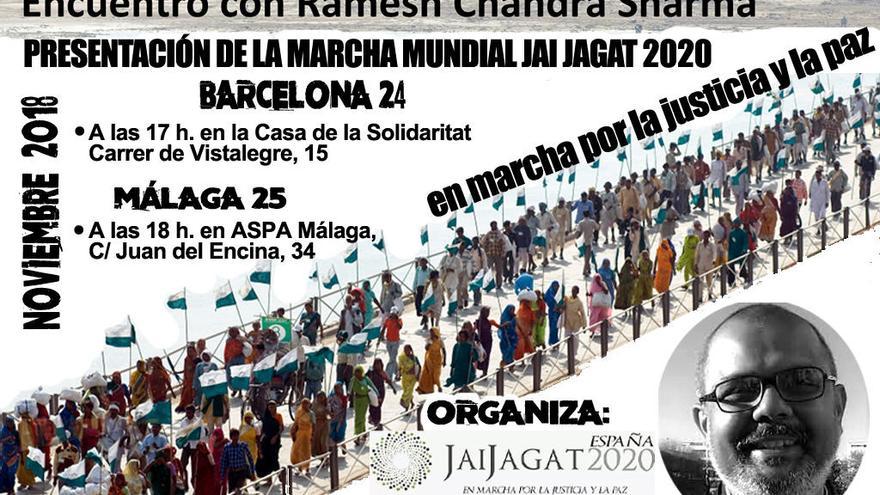 Málaga, uno de los puntos de partida de la Marcha Mundial por la Justicia y la Paz 2020