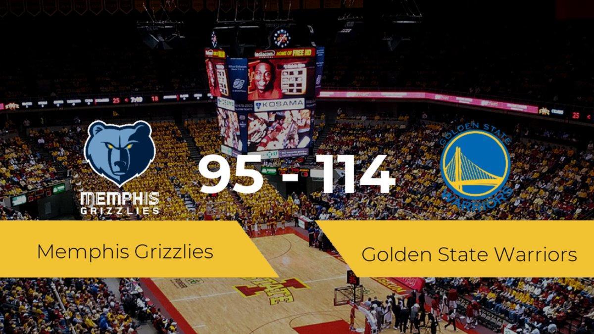 Golden State Warriors se impone por 95-114 frente a Memphis Grizzlies