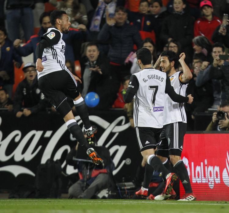 Valencia - Levante: Las imágenes del Derbi