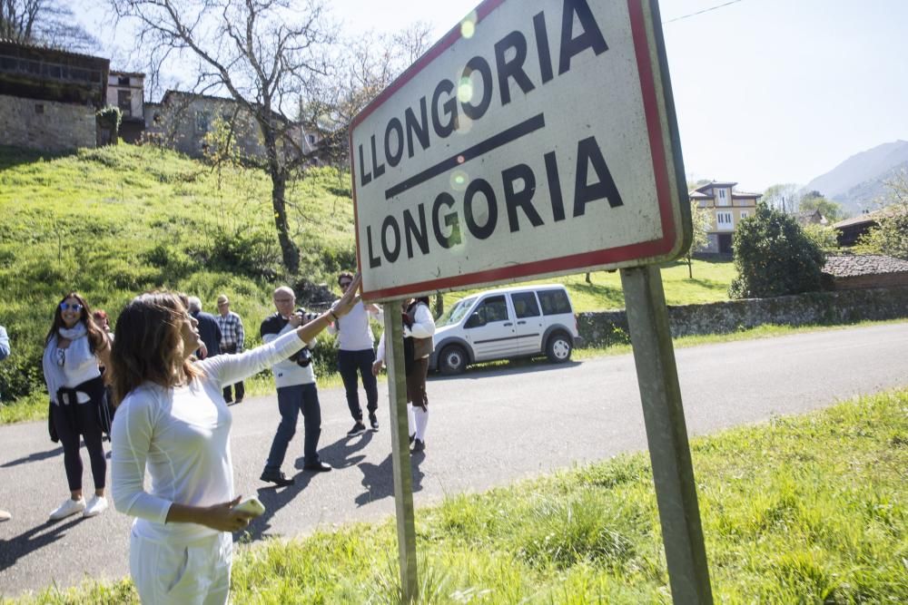 Eva Longoria visita su edén asturiano