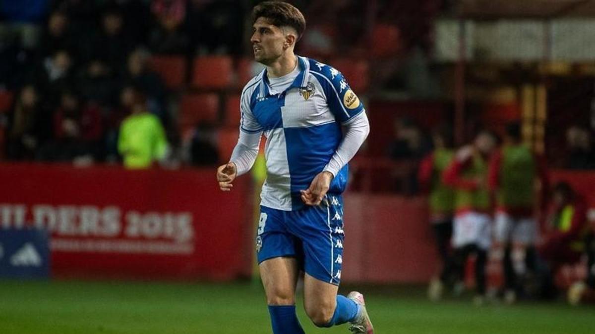 Rodrigo Escudero durante su etapa en Sabadell