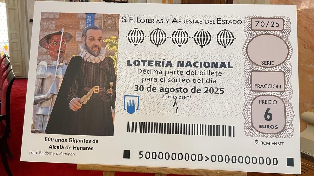 Décimo de Lotería de Alcalá