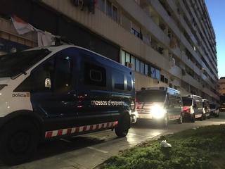 Macrooperación de los Mossos contra la droga en la Mina