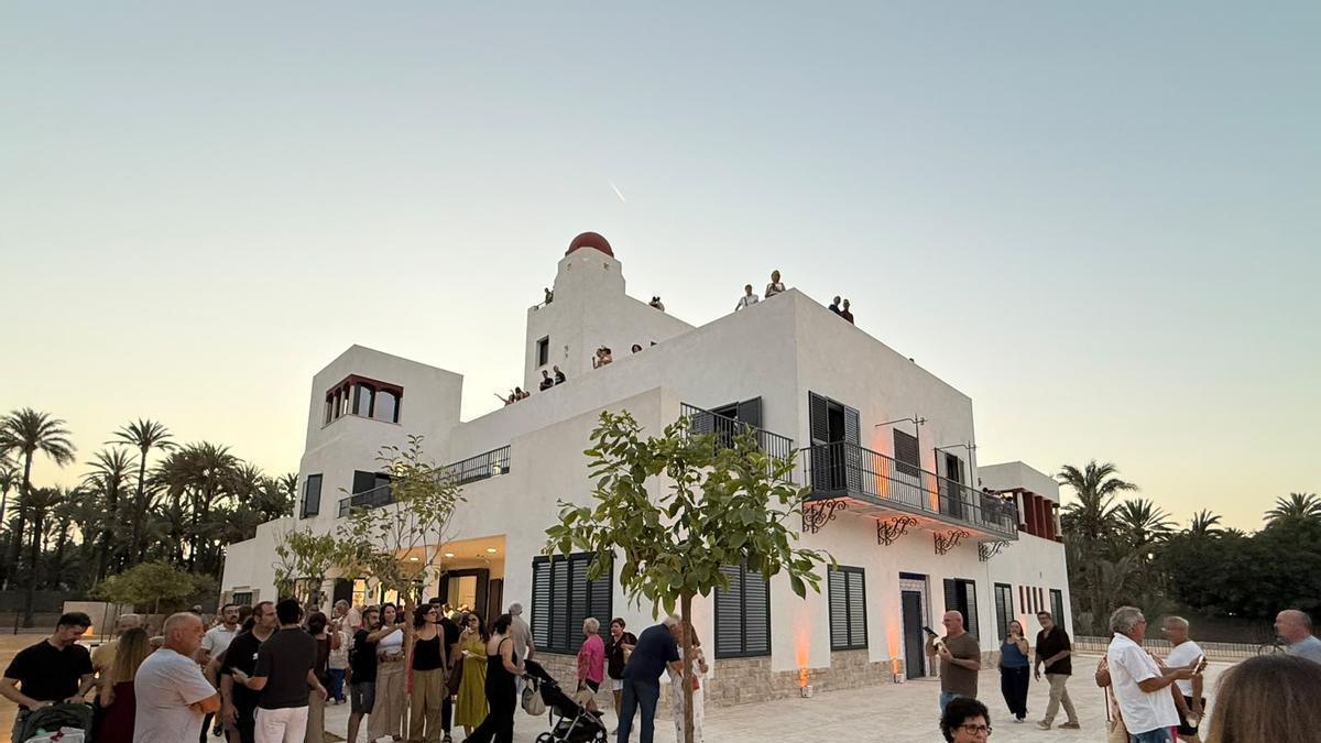 La fiesta de inauguración del Hort del Gat celebrada este miércoles por la tarde.